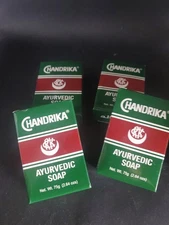 Chandrika Bar Soap 2.64 Ounces, 75 Grams (4 Pack)