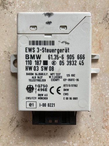Original LK ECU Steuergerät Wegfahrsperre EWS für BMW/MINI 61356905666 05393245