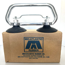 Mid-Atlantic 4 pollici Ventose in gomma per sollevare pannelli per pavimenti in vetro/rialzati, NOS