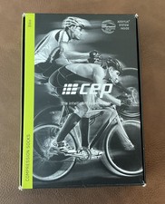1 Pair CEP Bike Socks-Compression Men's Schwarz/Black NEW Size 3 Knee High