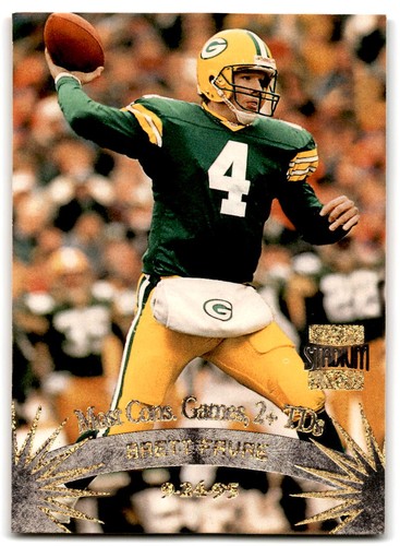 Brett Favre #174 1996 Stadium Club card