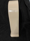 VTG  Elgin Dome Quartz Clock Cottage Mantel Beige, Maroon, Flowers 12" WORKS — photo 4