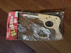 Vintage Rubber Band BLASTER Shooter Wooden Toy Gun Shooting Wood Cowboy SEALED — photo 3