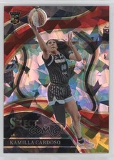2024 Panini Select WNBA Courtside Red Ice Prizm Kamilla Cardoso Rookie RC 1it5
