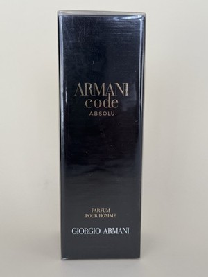 ARMANI CODE ABSOLU  60 ML PARFUM POUR HOMME DESCATALOGADO