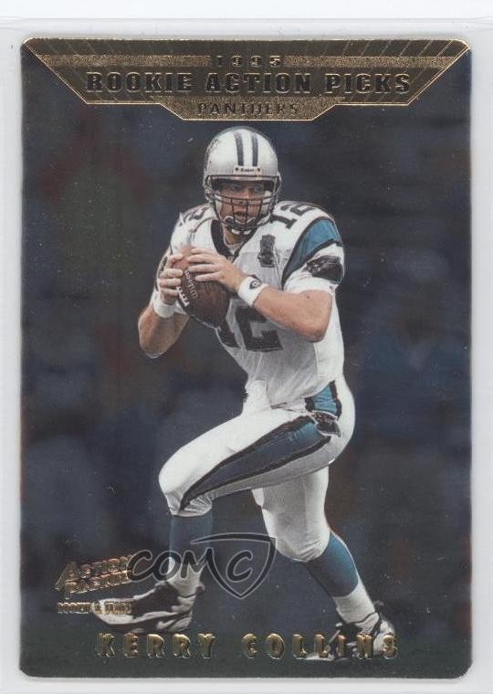 1995 Action Packed Rookies & Stars Star Gazers Kerry Collins #98 RC 0q3
