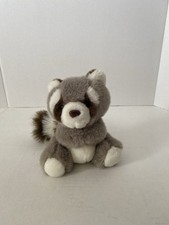 Vintage 1993 Geoffrey Inc. Toys R Us Plush Raccoon Gray And Brown