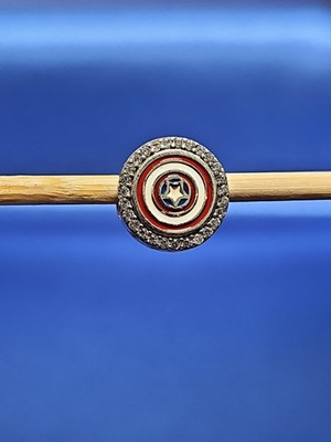 Pandora Marvel Captain America Shield THE FIRST AVENGER Disney Charm S925 ALE 