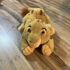 Vintage 90'S The Lion King Baby Simba Cub Plush Disney 8" Ready to Pounce Pose