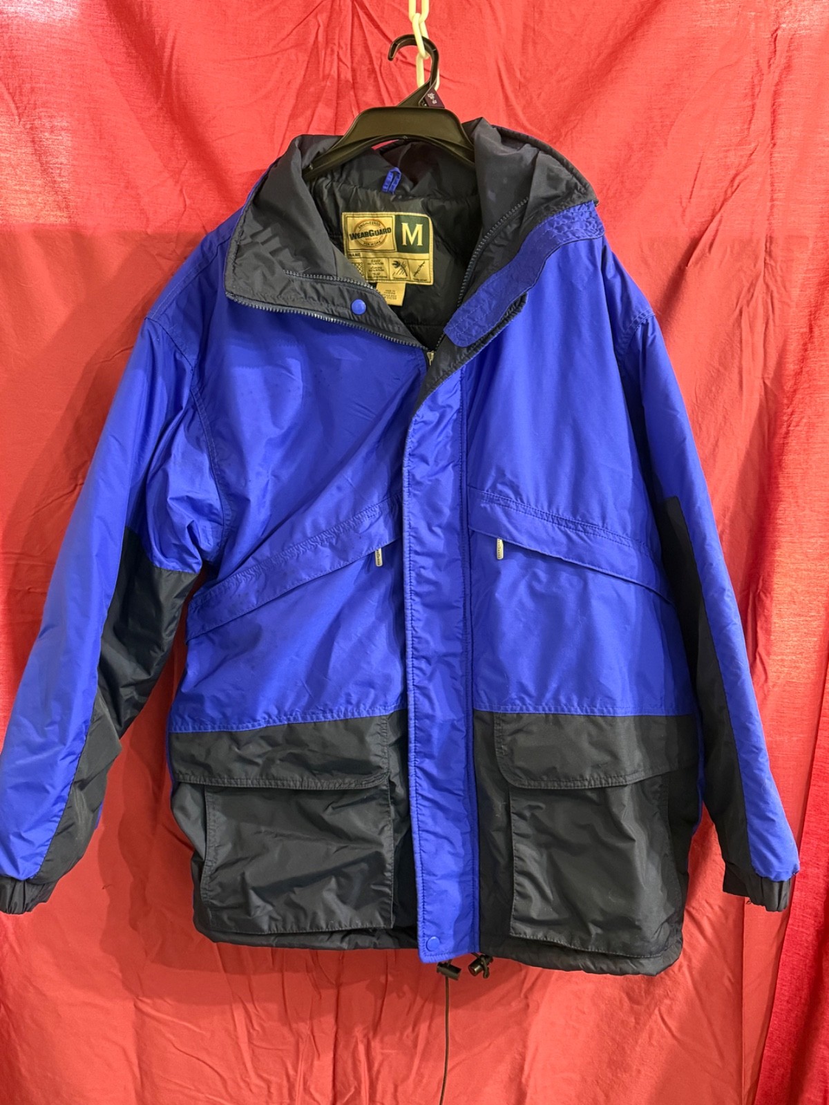 WearGuard Blue Black Jacket, Style 444, RN 64288, Size Medium