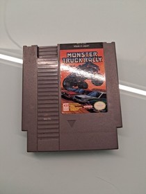 Monster Truck Rally (Nintendo Entertainment System, 1991) NES Authentic Tested