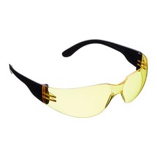 Safety Glasses Yellow, Polycarbonate Anti-Scratch Lens, For Work, Eye