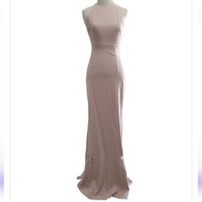 Show Me Your MuMu Chicago High Neck Blush Pink Gown Size S