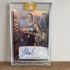 Topps 2025-26 Three Re-Markable Micah Peavy Bronze Auto 08/25 Pelicans RM-MP