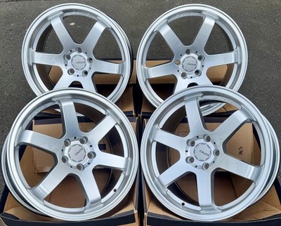 18 Zoll Silber Drift Alufelgen passend für EHX MG 4 MG 5 RX5 RX6 5x112