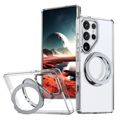 Magnetic Magsafe Case Ring Stand Cover For Samsung S25 FE S24 S23 S22 Ultra Plus