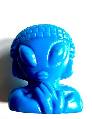 Monster Magic Box Gogo de Color Azul Figura PVC Buen Estado