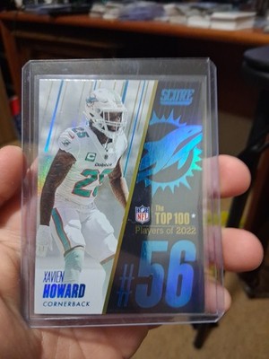 2023 Score Football #56 Xavien Howard TOP 100 #56 SSP Case Hit