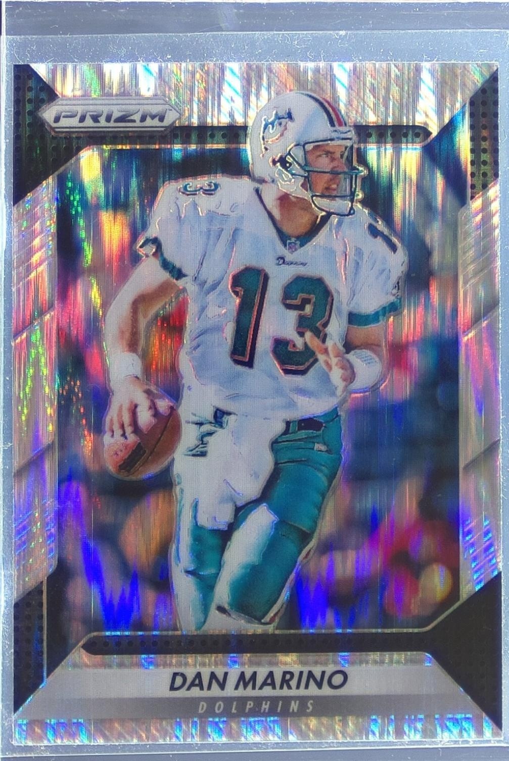 2016 Prizm Dan Marino Flash #135 Dolphins