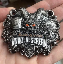 Busch Gardens Security Skull Reaper Police Virginia Disney Mack Challenge Coin