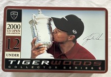 Nike Tiger Woods 2000 US Open Win Collector Series 1 Tin & Golf