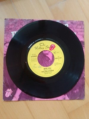 The Rolling Stones-Miss You/Faraway Eyes 7''Single Vinyl/1.Pressung Germany/NM