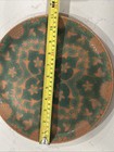 Vintage Brock of California Harlan Laceware 11” Green/Terracotta 4 Dinner Plates — photo 7