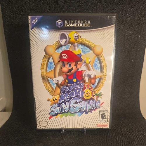 Super Mario Sunshine (Nintendo GameCube) Manual Included