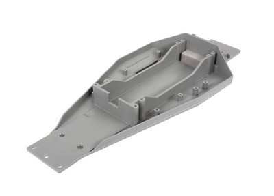 Traxxas 1/10 Rustler 2WD VXL * Lower Chassis, Gray * 3728A