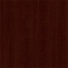 Scranton & Co 60" Contemporary Wood L Shaped Computer Desk in Harvest Cherry