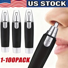 Electric Nose Hair Trimmer Shaver Ear Face Eyebrow Mustache Beard Shaver Clipper