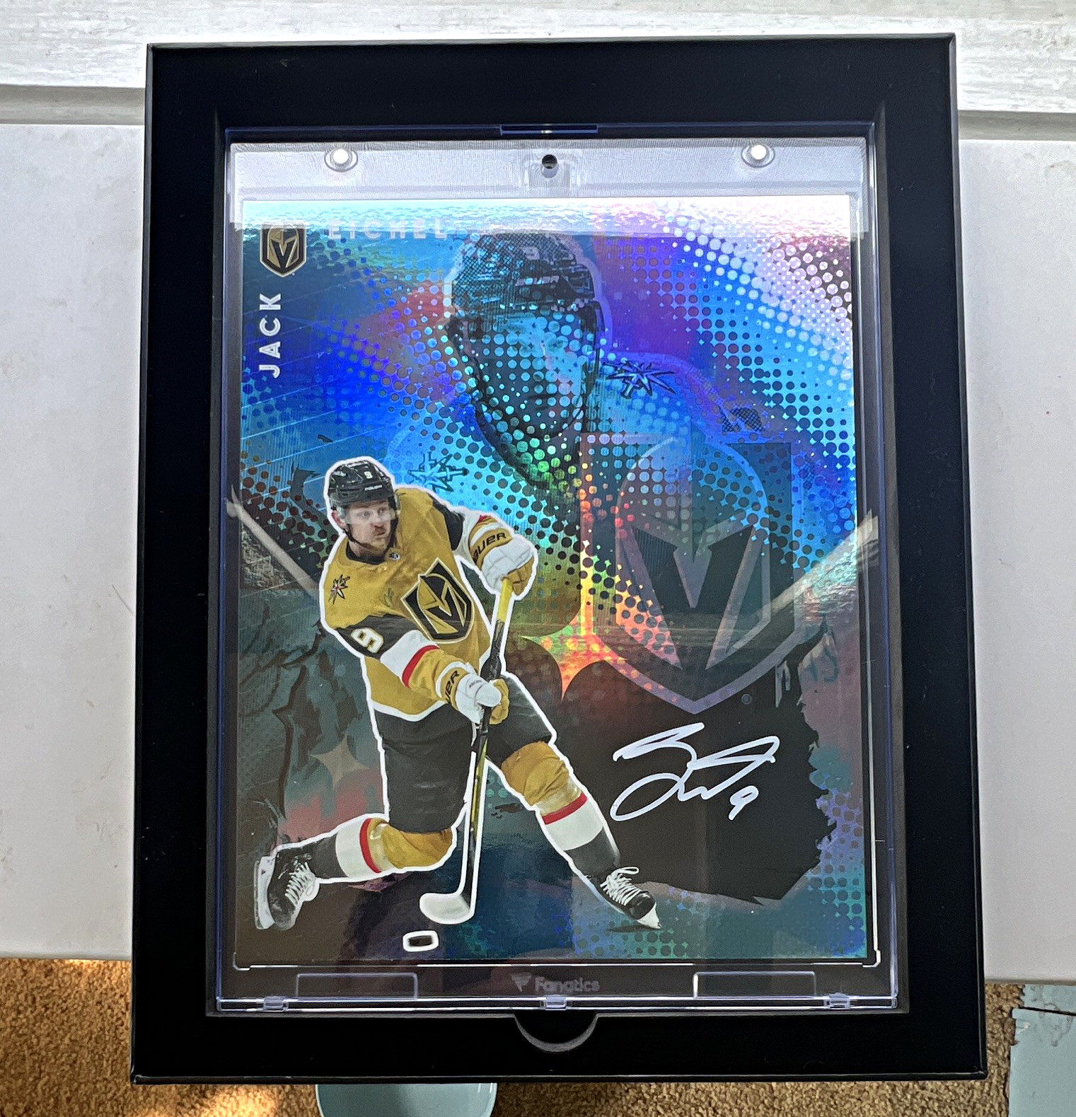 Emanate Under Wraps NHL 2026 8x10 Jack Eichel Half Tone (Cotton Candy)