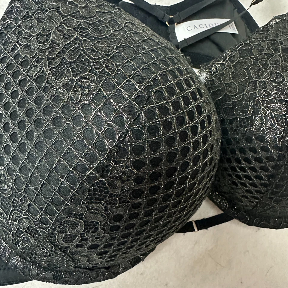 CACIQUE LANE BRYANT 44C 胸罩 3 件装 boost balconette 深入灯衬里 无钢丝 — 第 3/4 张图片