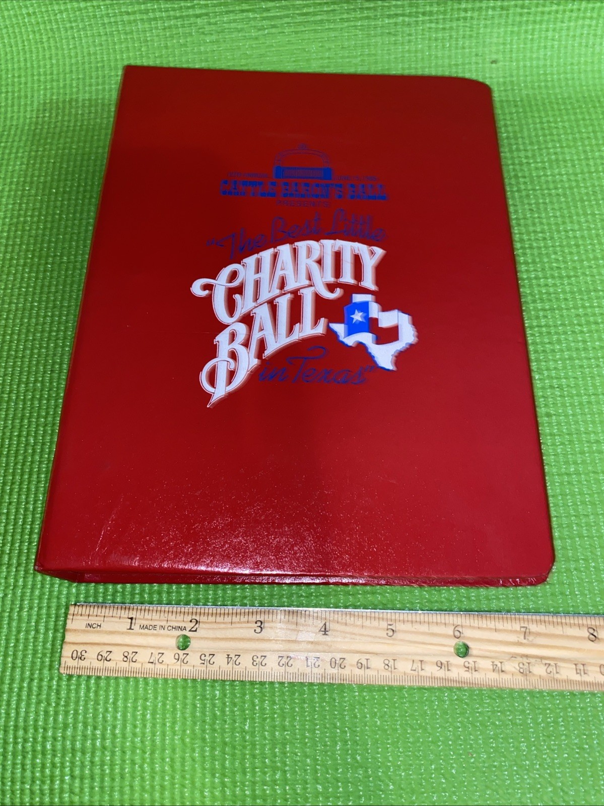VTG Cattle Baron’s Ball The Best Little Charity Ball In Texas 1985 Cookbook