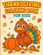 Thanksgiving Coloring Book for Kids: Evening of Thanks