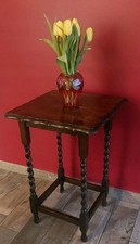 Oak Barley Twist Table/ Beistelltisch/ England