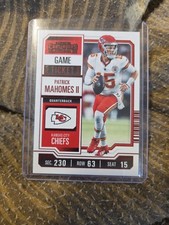 2023 Panini Contenders Football #51 Patrick Mahomes Game Ticket Red Parallel
