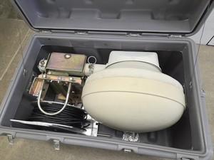 23 GHz microwave antenna assembly manufactured by Digital Microwave Corporation.