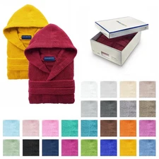 Accappatoio Caleffi Minorca Spugna di cotone uomo donna taglia S M L XL XXL XXXL