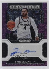 2022-23 Panini Prizm Draft Picks Purple Circles 28/50 Tyrese Martin Auto 1y9