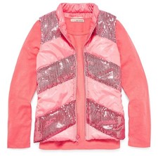 Girl's Sequin Vest and Sparkling Top