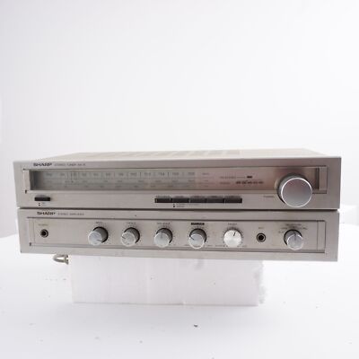Sharp Tuner-Verstärker SA-10 AM/FM Stereo Receiver 1980 ungetestet