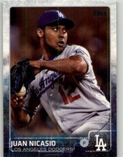 2015 Topps Update Juan Nicasio #US279 Los Angeles Dodgers