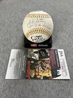 ST. LOUIS CARDINALS MIKE MATHENY SIGNED RAWLINGS GOLD GLOVE BASEBALL JSA VV86675
