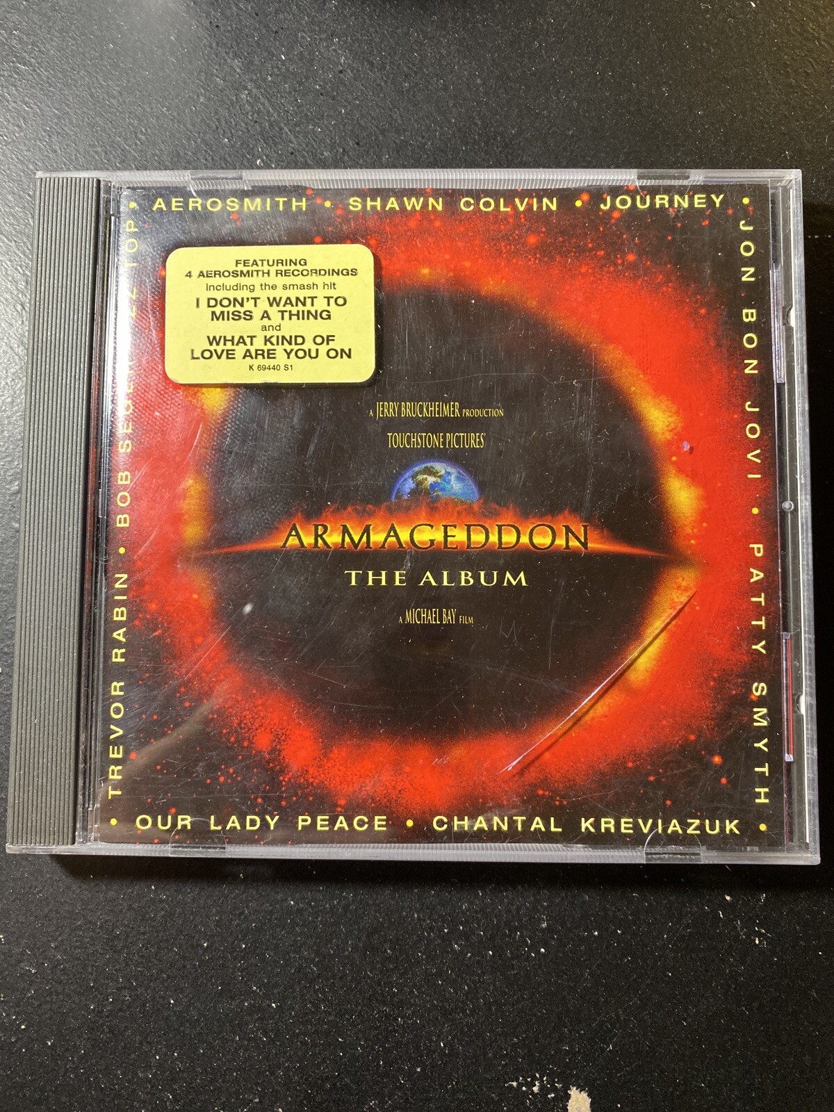 CD1998ARMAGEDDONTHE ALBUMMOTION PICTURE SOUNDTRACKROCK+ eBay