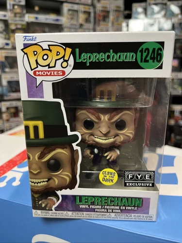 FUNKO POP! Movies Leprechaun #1246 FYE Exclusive Glows in The Dark