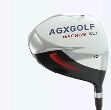 AGXGOLF Senior Mens 460cc Senior Flex Graphite 12 Degree Driver Right Hand+Cover