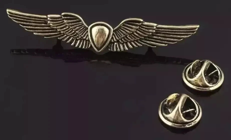 The Last of Us, Ellie’s Gold Shield Wings Pin Metall Rucksack  Badge (Tarnished) - Bild 3 von 4