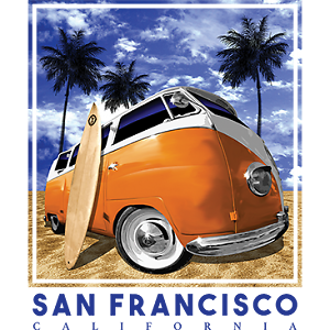 ALTRA t shirt dalla S alla 2xl 3xl fisheye BUS hotrod san francisco divertente umorismo adulto