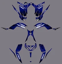 Fits Yamaha Raptor 700R Graphics Kit 2013 TO 2024 decal KIT stickers